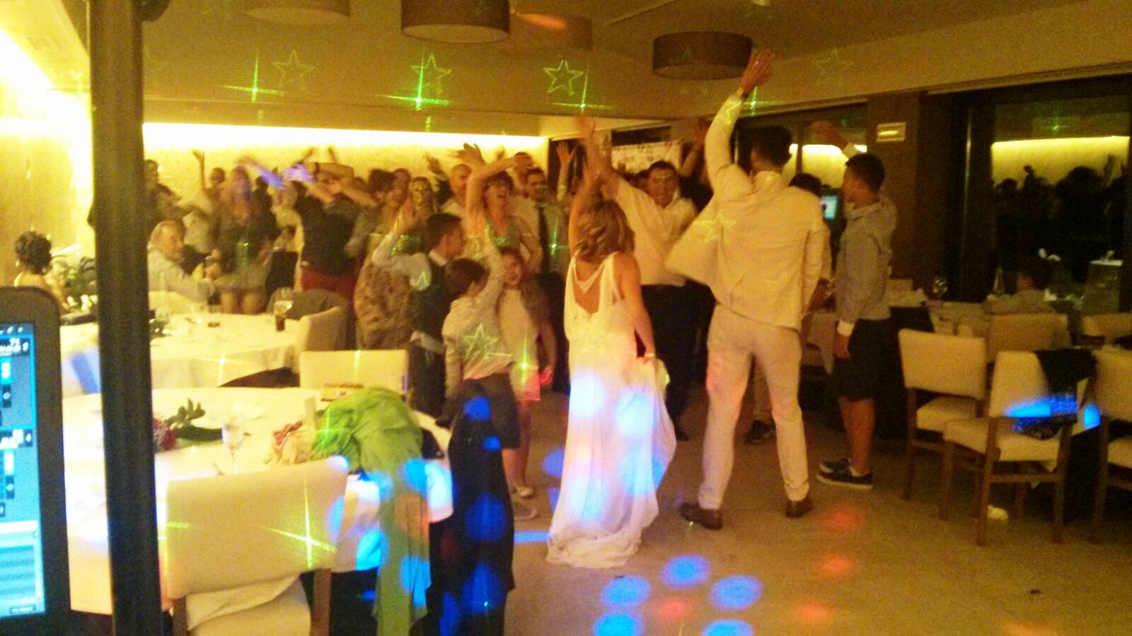 Boda donde todo el mundo baila